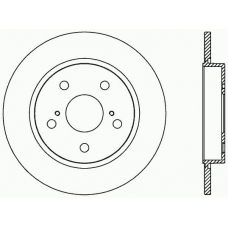 BDR2378.10 OPEN PARTS Тормозной диск