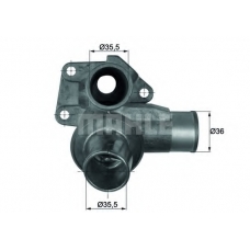 TI 69 85D MAHLE Термостат, охлаждающая жидкость