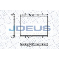 RA0210370 JDEUS Радиатор, охлаждение двигателя