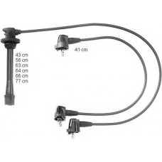 ZEF919 BERU Комплект проводов зажигания