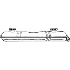 233-203 BOSAL Предглушитель выхлопных газов