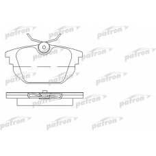 PBP1113 PATRON Комплект тормозных колодок, дисковый тормоз