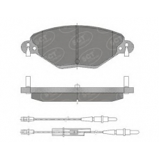 SP 421 SCT Комплект тормозных колодок, дисковый тормоз