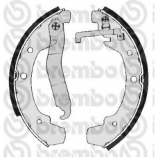 S 85 531 BREMBO Комплект тормозных колодок