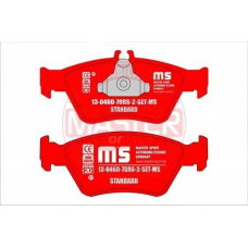 13-0460-7086-2-SET-MS MASTER-SPORT Комплект тормозных колодок, дисковый тормоз