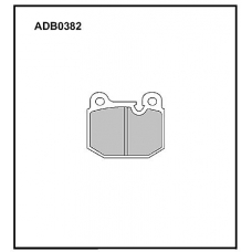 ADB0382 Allied Nippon Тормозные колодки