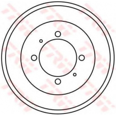 DB4318 TRW Тормозной барабан