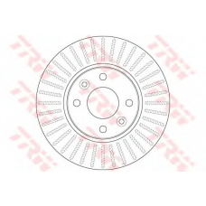 DF6186 TRW Тормозной диск