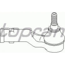 302 491 TOPRAN Наконечник поперечной рулевой тяги