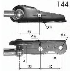 840270 QUINTON HAZELL Газовая пружина, крышка багажник