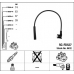 0632 NGK Комплект проводов зажигания