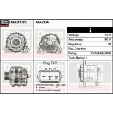 DRA0195 DELCO REMY Генератор