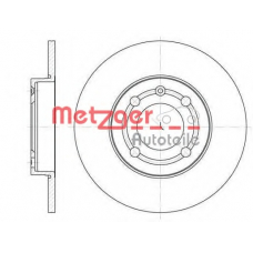 6418.00 METZGER Тормозной диск