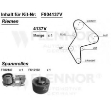 F904131V FLENNOR Комплект ремня грм