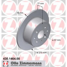 430.1464.00 ZIMMERMANN Тормозной диск