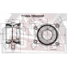 TYWH-TRH200F ASVA Ступица колеса