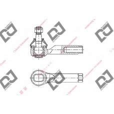 DE1090 DJ PARTS Наконечник поперечной рулевой тяги