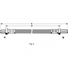 PHC141 TRW Тормозной шланг