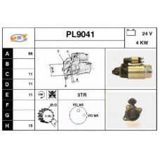 PL9041 SNRA Стартер