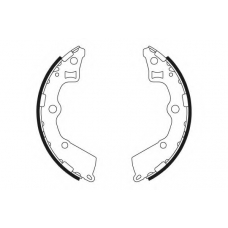 8DB 355 000-411 HELLA Комплект тормозных колодок