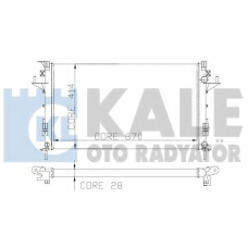 207300 KALE OTO RADYATOR Радиатор, охлаждение двигателя