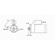 943254003010 MAGNETI MARELLI Стартер
