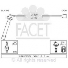 4.7013 FACET Комплект проводов зажигания