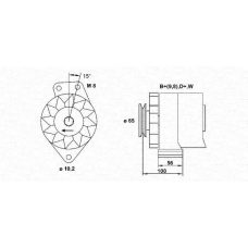 943346029010 MAGNETI MARELLI Генератор