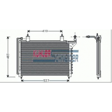 1121401 KUHLER SCHNEIDER Конденсатор, кондиционер