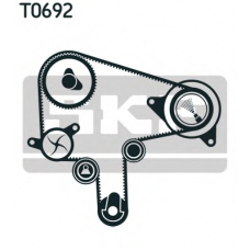 VKMA 94912 SKF Комплект ремня грм