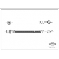 19032913 CORTECO Тормозной шланг