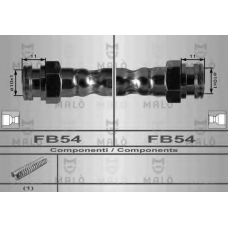 80030 Malo Тормозной шланг
