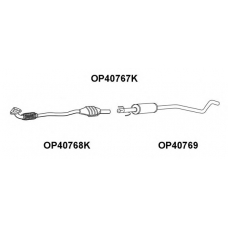 OP40767K VENEPORTE Катализатор