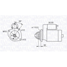 063522187740 MAGNETI MARELLI Стартер