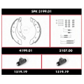 SPK 3199.01 REMSA Комплект тормозов, барабанный тормозной механизм
