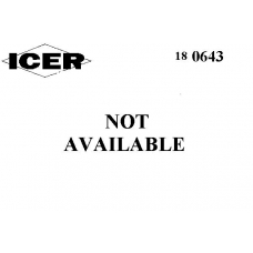 180643 ICER Комплект тормозных колодок, дисковый тормоз