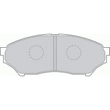 T0610270 RAMEDER Комплект тормозных колодок, дисковый тормоз