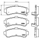 8DB 355 017-191<br />HELLA PAGID