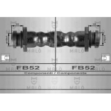 80119 Malo Тормозной шланг