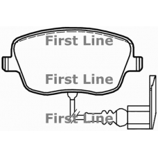 FBP3487 FIRST LINE Комплект тормозных колодок, дисковый тормоз
