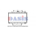 070810N AKS DASIS Радиатор, охлаждение двигателя