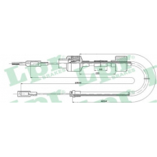 C0522C LPR Трос, управление сцеплением