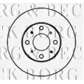 BBD4332 BORG & BECK Тормозной диск