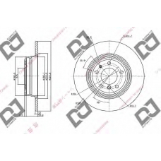 BD1169 DJ PARTS Тормозной диск