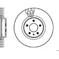 92061000 TEXTAR Тормозной диск
