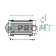 PR 1903C1 PROFIT Конденсатор, кондиционер