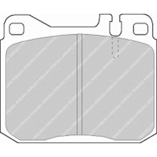 FDB243 FERODO Комплект тормозных колодок, дисковый тормоз