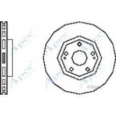 DSK2513 APEC Тормозной диск