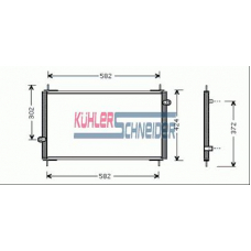 0120041 KUHLER SCHNEIDER Конденсатор, кондиционер