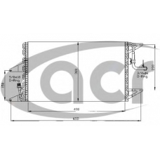 300531 ACR Конденсатор, кондиционер